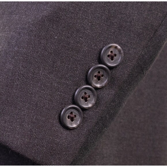 Hart Schaffner Marx Mens Sport Coat Silverwoods Jacket Brown Solid Size 42R - Picture 10 of 14